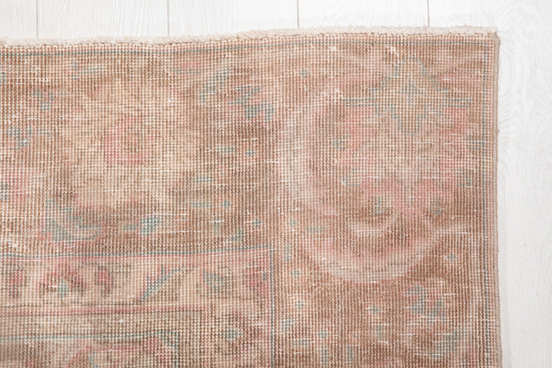 11' 2" x 8' 10" Excellent Hand-Knotted Antique Faded Area Rug - Yasi & Fara 