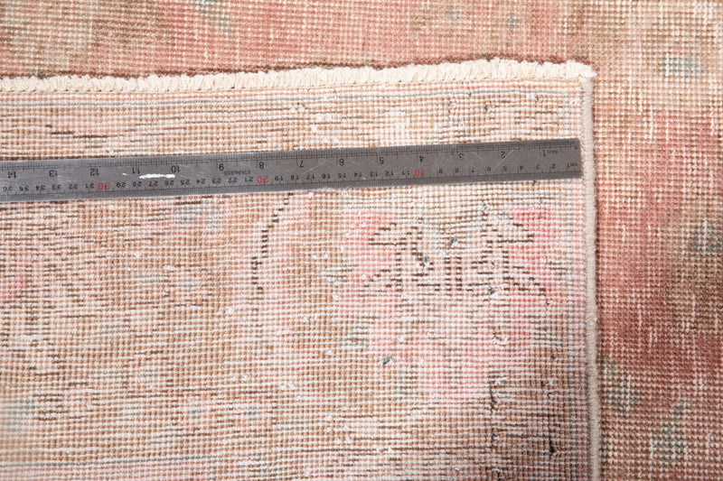 11' 2" x 8' 10" Excellent Hand-Knotted Antique Faded Area Rug - Yasi & Fara 