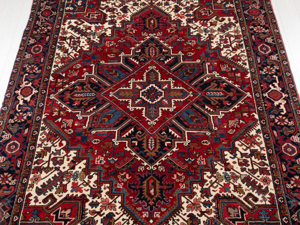 9' 1" x 6' 4" Excellent Hand-Knotted Collectible Fine Tribal Area Rug - Yasi & Fara 