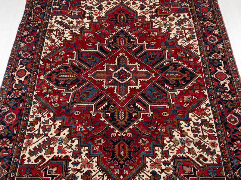 9' 1" x 6' 4" Excellent Hand-Knotted Collectible Fine Tribal Area Rug - Yasi & Fara 