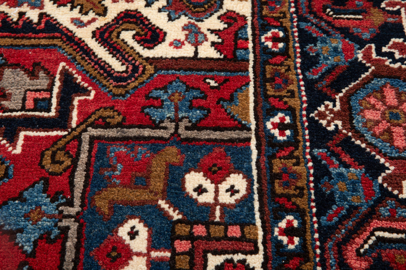 9' 1" x 6' 4" Excellent Hand-Knotted Collectible Fine Tribal Area Rug - Yasi & Fara 
