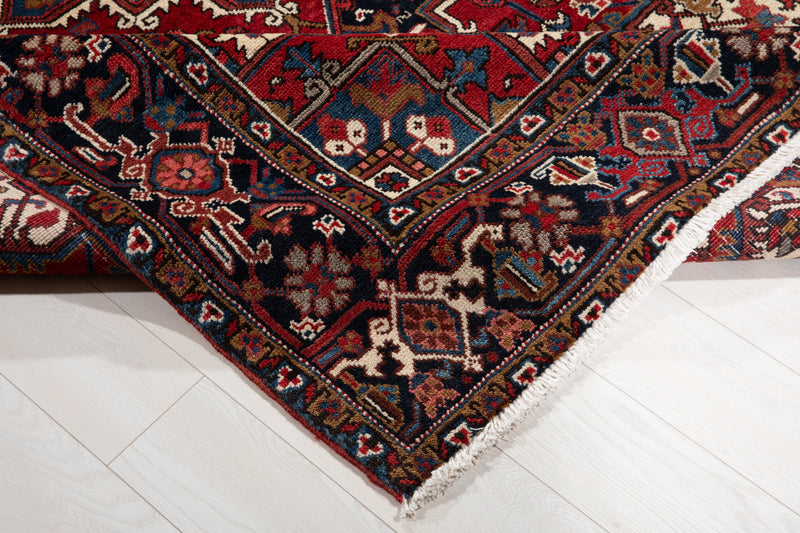 9' 1" x 6' 4" Excellent Hand-Knotted Collectible Fine Tribal Area Rug - Yasi & Fara 