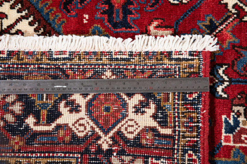 9' 1" x 6' 4" Excellent Hand-Knotted Collectible Fine Tribal Area Rug - Yasi & Fara 