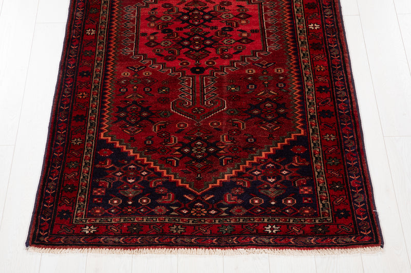6' 6" x 3' 8" Excellent Hand-Knotted Vintage Tribal Rug