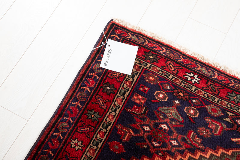 6' 6" x 3' 8" Excellent Hand-Knotted Vintage Tribal Rug