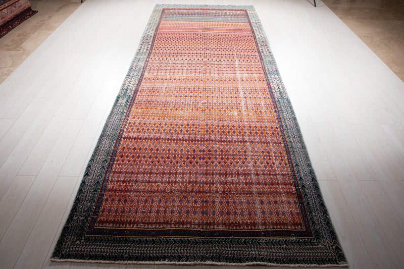 13' 3" x 5' 2" Excellent Hand-Knotted Antique Collectible Tribal Rug - Yasi & Fara 