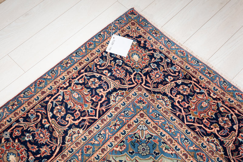 12' 11" x 9' 6" Excellent Hand-Knotted Vintage Large Area Rug - Yasi & Fara 