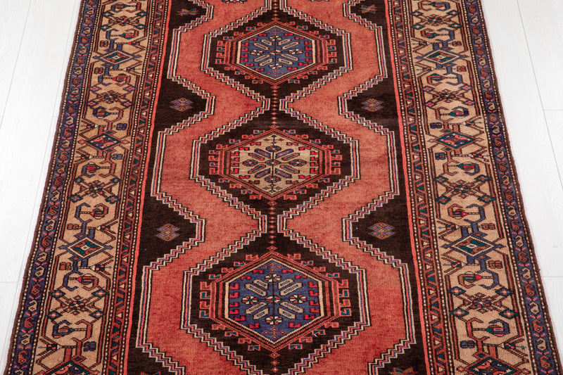 7' x 4' 4" Excellent Hand-Knotted Collectible Vintage Tribal Rug - Yasi & Fara 