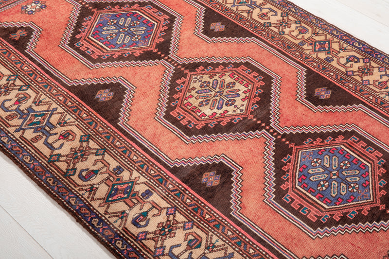 7' x 4' 4" Excellent Hand-Knotted Collectible Vintage Tribal Rug - Yasi & Fara 