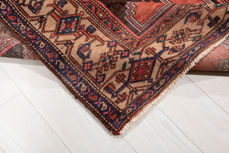 7' x 4' 4" Excellent Hand-Knotted Collectible Vintage Tribal Rug - Yasi & Fara 