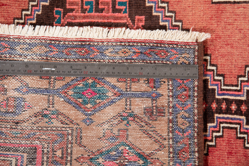 7' x 4' 4" Excellent Hand-Knotted Collectible Vintage Tribal Rug - Yasi & Fara 