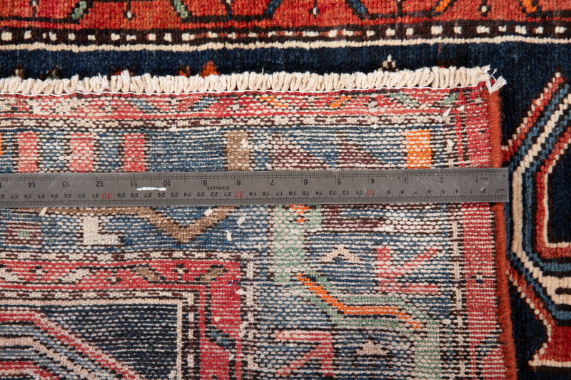 6' 7" x 4' 2" Excellent Hand-Knotted Collectible Vintage Tribal Rug