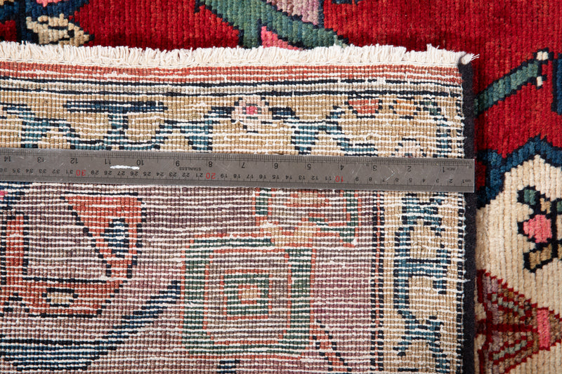 8' 1" x 4' 9" Excellent Hand-Knotted Antique Collectible Tribal Rug - Yasi & Fara 