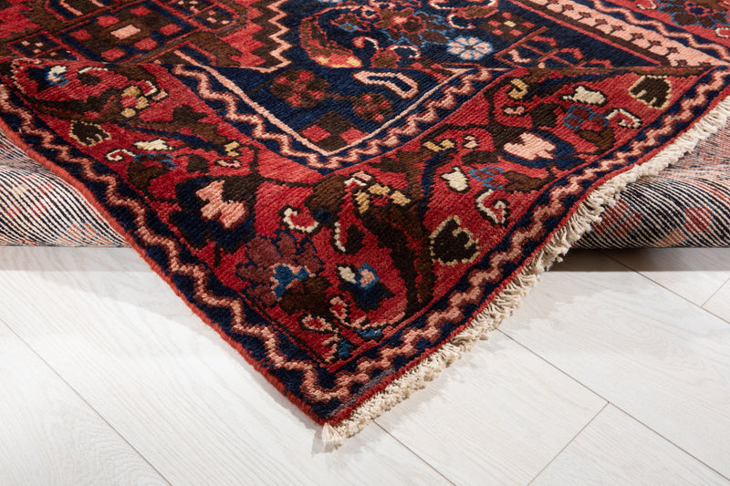 6' 8" x 4' 3" Excellent Hand-Knotted Antique Collectible Tribal Rug - Yasi & Fara 