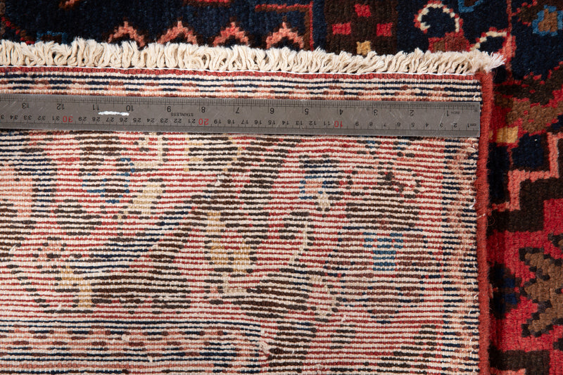 6' 8" x 4' 3" Excellent Hand-Knotted Antique Collectible Tribal Rug - Yasi & Fara 