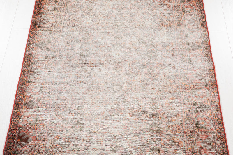 7' 3" x 4' 4" Excellent Hand-Knotted Distressed Faded Rug - Yasi & Fara 