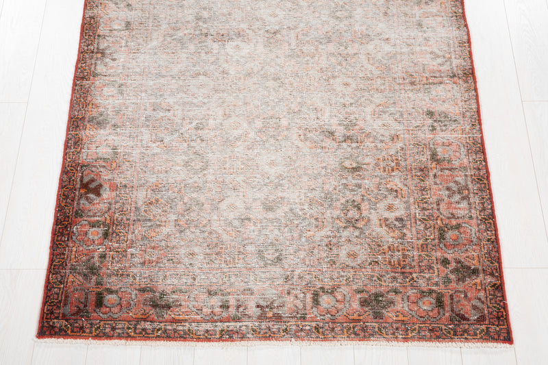 7' 3" x 4' 4" Excellent Hand-Knotted Distressed Faded Rug - Yasi & Fara 