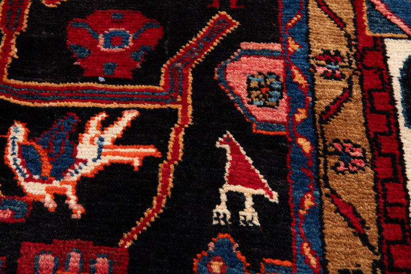 7' 7" x 4' 9" Excellent Hand-Knotted Vintage Tribal Rug - Yasi & Fara 