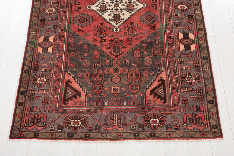 7' 6" x 4' 6" Excellent Hand-Knotted Vintage Tribal Rug - Yasi & Fara 