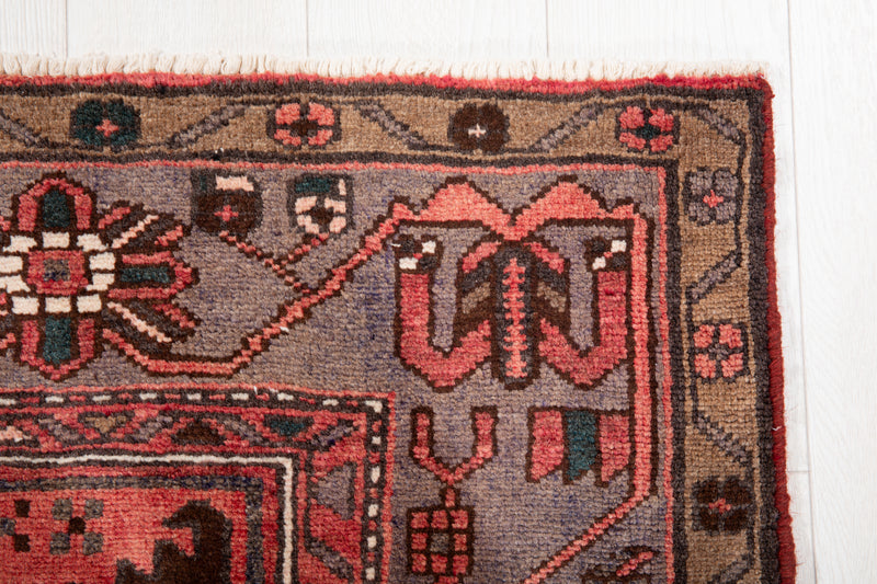 7' 6" x 4' 6" Excellent Hand-Knotted Vintage Tribal Rug - Yasi & Fara 