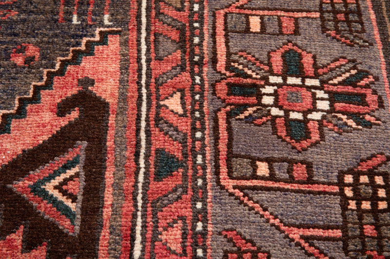 7' 6" x 4' 6" Excellent Hand-Knotted Vintage Tribal Rug - Yasi & Fara 