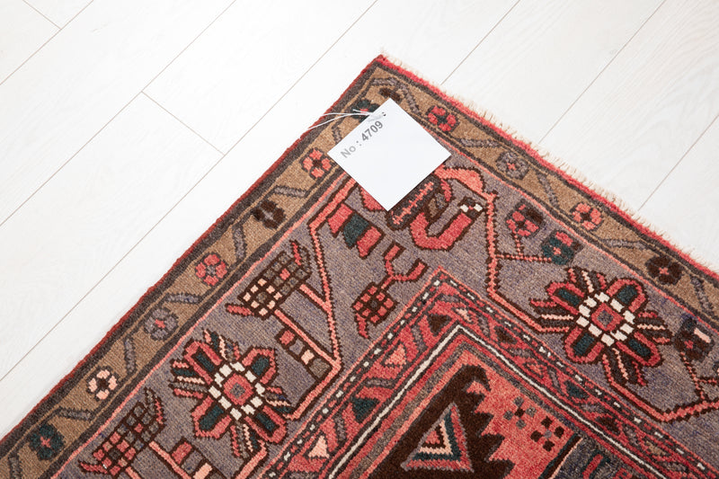7' 6" x 4' 6" Excellent Hand-Knotted Vintage Tribal Rug - Yasi & Fara 