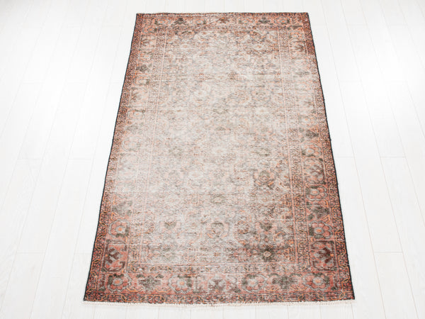 7' 2" x 4' 1" Excellent Hand-Knotted Antique Distressed Tribal Rug - Yasi & Fara 