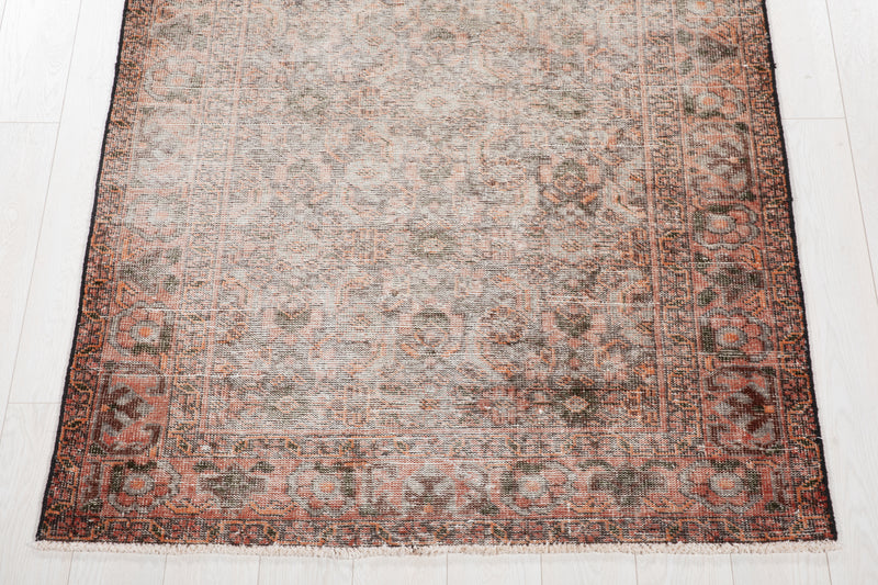 7' 2" x 4' 1" Excellent Hand-Knotted Antique Distressed Tribal Rug - Yasi & Fara 
