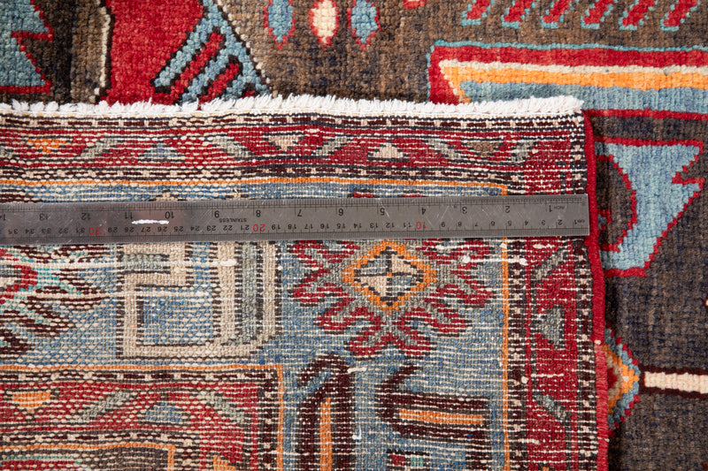 7' x 4' 2" Excellent Hand-Knotted Vintage Tribal Rug - Yasi & Fara 