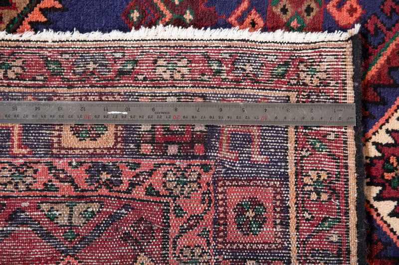 7' 8" x 5' 2" Excellent Hand-Knotted Vintage Tribal Rug - Yasi & Fara 