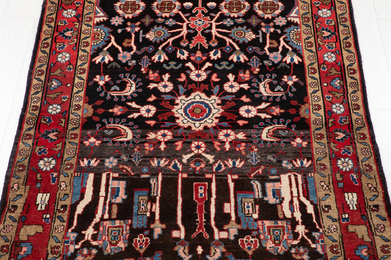 7' 5" x 4' 9" Excellent Hand-Knotted Vintage Collectible Tribal Rug - Yasi & Fara 