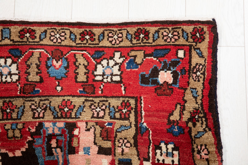 7' 5" x 4' 9" Excellent Hand-Knotted Vintage Collectible Tribal Rug - Yasi & Fara 