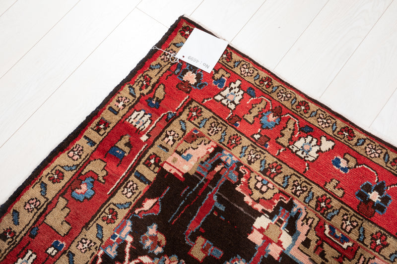7' 5" x 4' 9" Excellent Hand-Knotted Vintage Collectible Tribal Rug - Yasi & Fara 