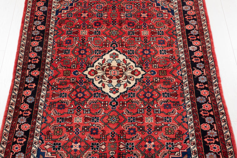 6' 7" x 4' 7" Excellent Hand-Knotted Vintage Tribal Rug - Yasi & Fara 