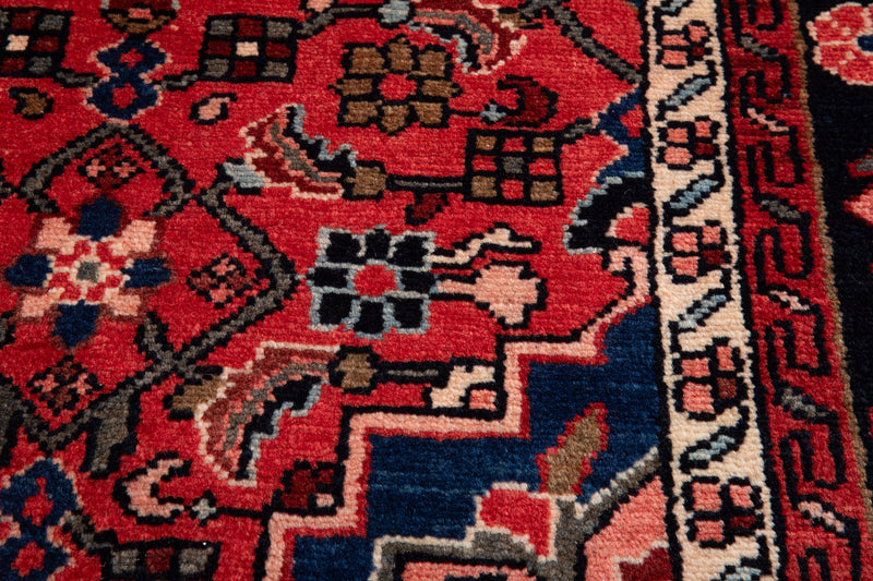 6' 7" x 4' 7" Excellent Hand-Knotted Vintage Tribal Rug - Yasi & Fara 