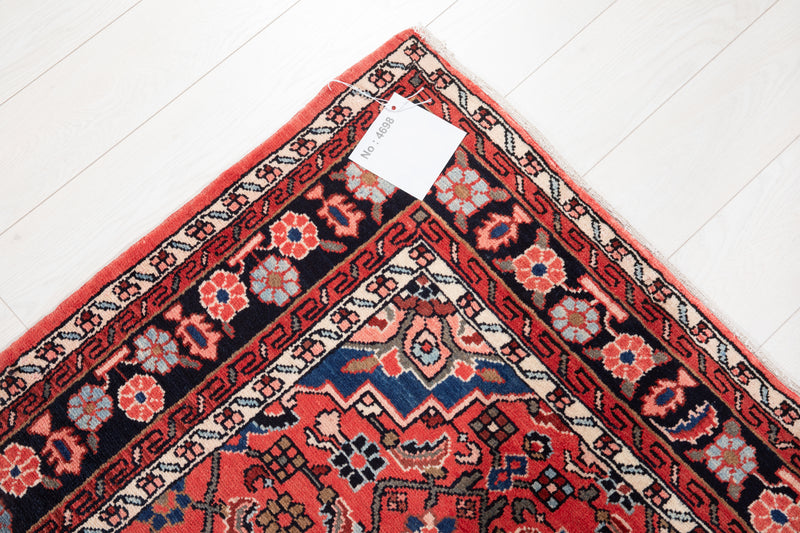 6' 7" x 4' 7" Excellent Hand-Knotted Vintage Tribal Rug - Yasi & Fara 