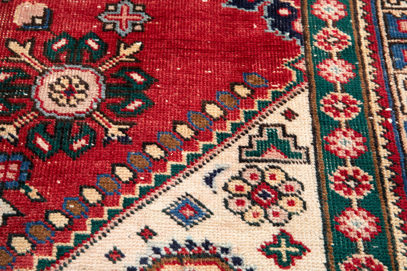 6' x 4' 8" Excellent Hand-Knotted Vintage Tribal Rug - Yasi & Fara 
