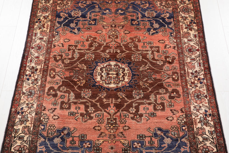 6' 5" x 4' 5" Excellent Hand-Knotted Vintage Tribal Rug - Yasi & Fara 