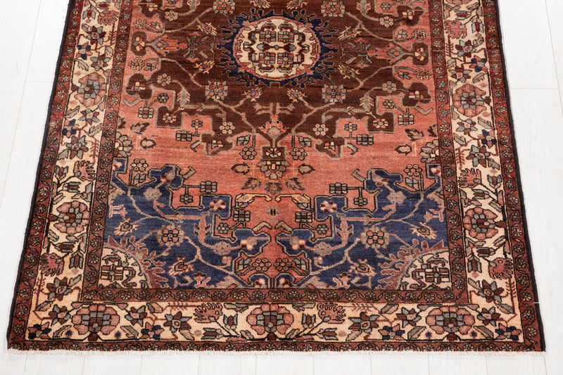 6' 5" x 4' 5" Excellent Hand-Knotted Vintage Tribal Rug - Yasi & Fara 