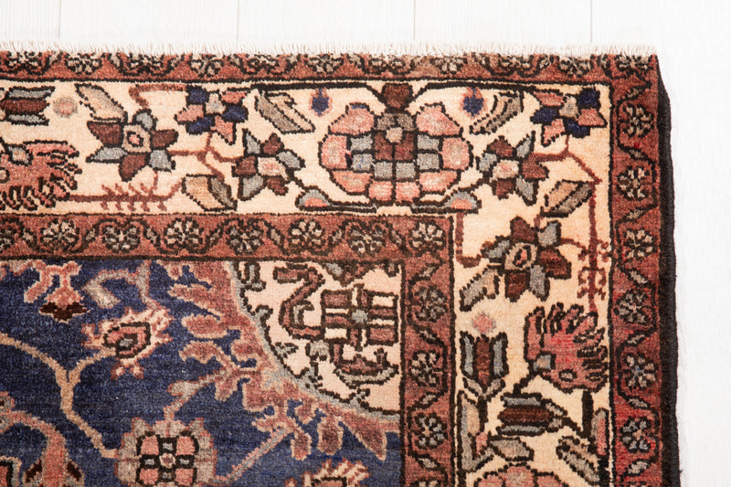 6' 5" x 4' 5" Excellent Hand-Knotted Vintage Tribal Rug - Yasi & Fara 