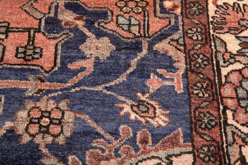 6' 5" x 4' 5" Excellent Hand-Knotted Vintage Tribal Rug - Yasi & Fara 