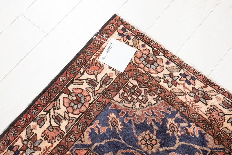 6' 5" x 4' 5" Excellent Hand-Knotted Vintage Tribal Rug - Yasi & Fara 