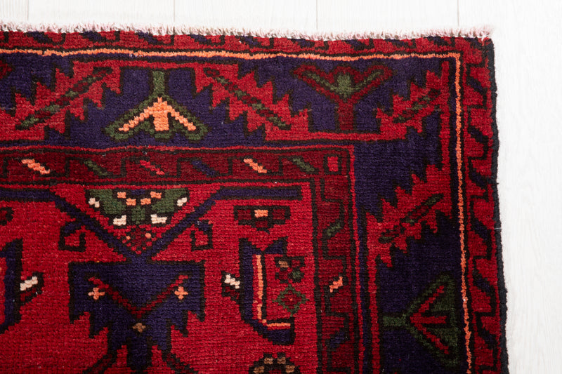7' 8" x 4' 10" Excellent Hand-Knotted Vintage Tribal Rug - Yasi & Fara 