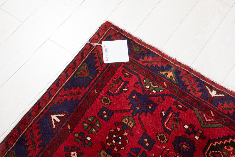 7' 8" x 4' 10" Excellent Hand-Knotted Vintage Tribal Rug - Yasi & Fara 
