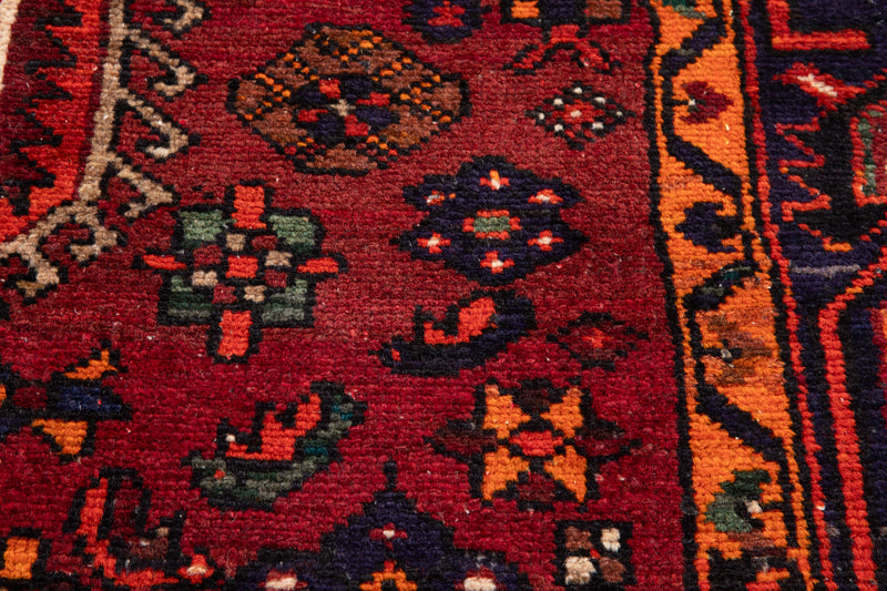 5' 11" x 4' 3" Excellent Hand-Knotted Vintage Tribal Rug - Yasi & Fara 