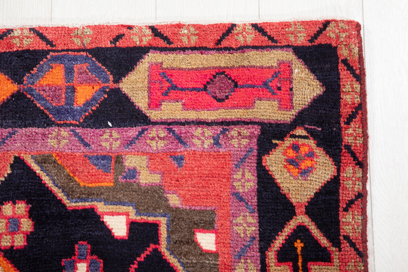 7' 8" x 5' Excellent Hand-Knotted Vintage Collectible Tribal Rug - Yasi & Fara 