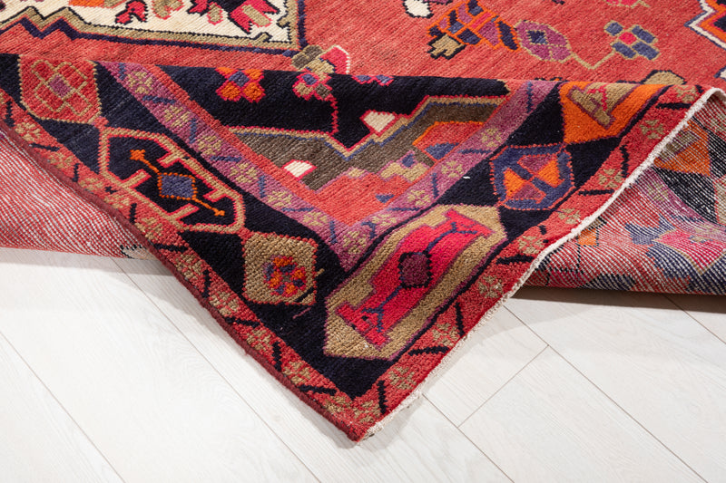 7' 8" x 5' Excellent Hand-Knotted Vintage Collectible Tribal Rug - Yasi & Fara 