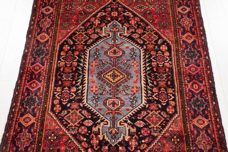 7' 8" x 4' 7" Excellent Hand-Knotted Vintage Tribal Rug - Yasi & Fara 