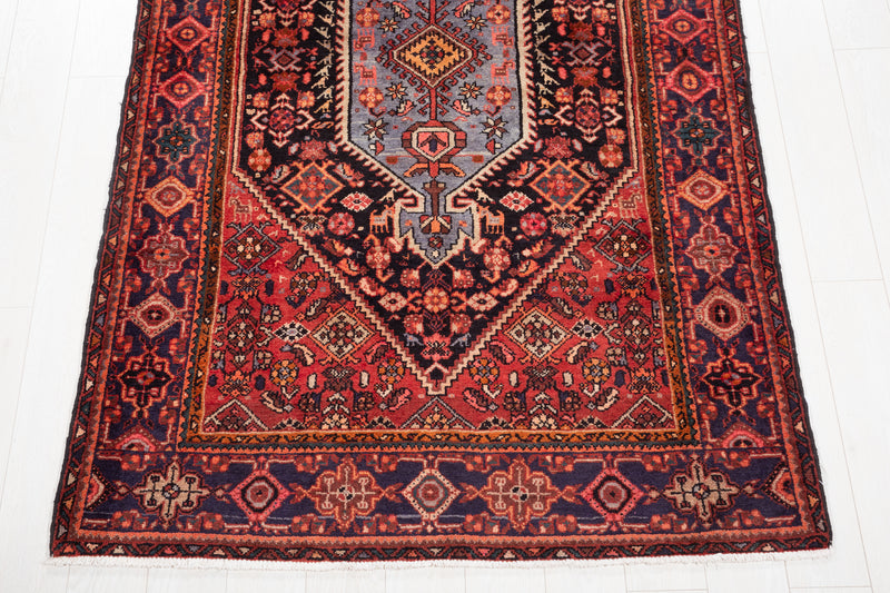 7' 8" x 4' 7" Excellent Hand-Knotted Vintage Tribal Rug - Yasi & Fara 