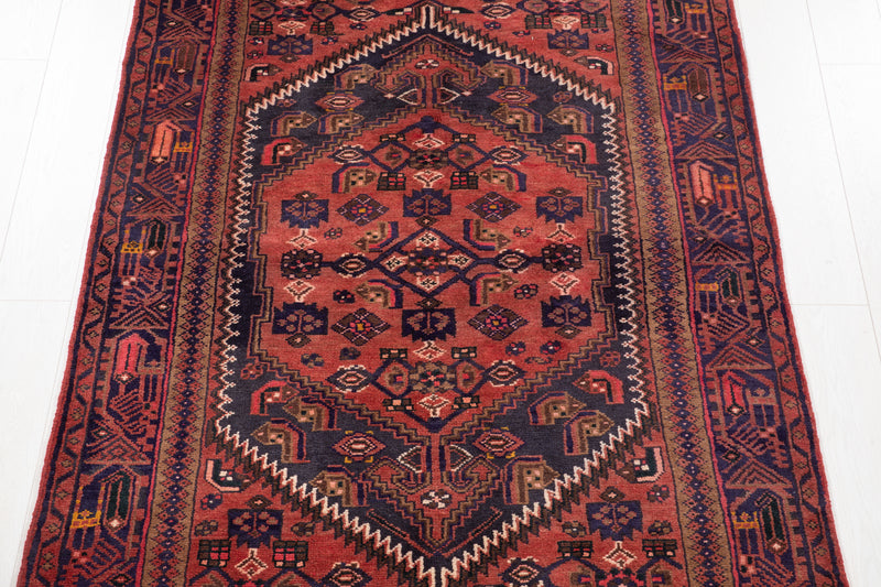 6' 11" x 4' 3" Excellent Hand-Knotted Vintage Tribal Rug - Yasi & Fara 